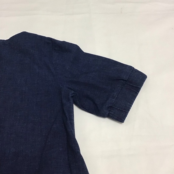 Cos Girls Blue Denim Short Sleeve Dress Size 4-6Y - Picture 7 of 9